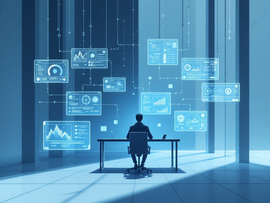 Small compliance team reviewing automated filing reports