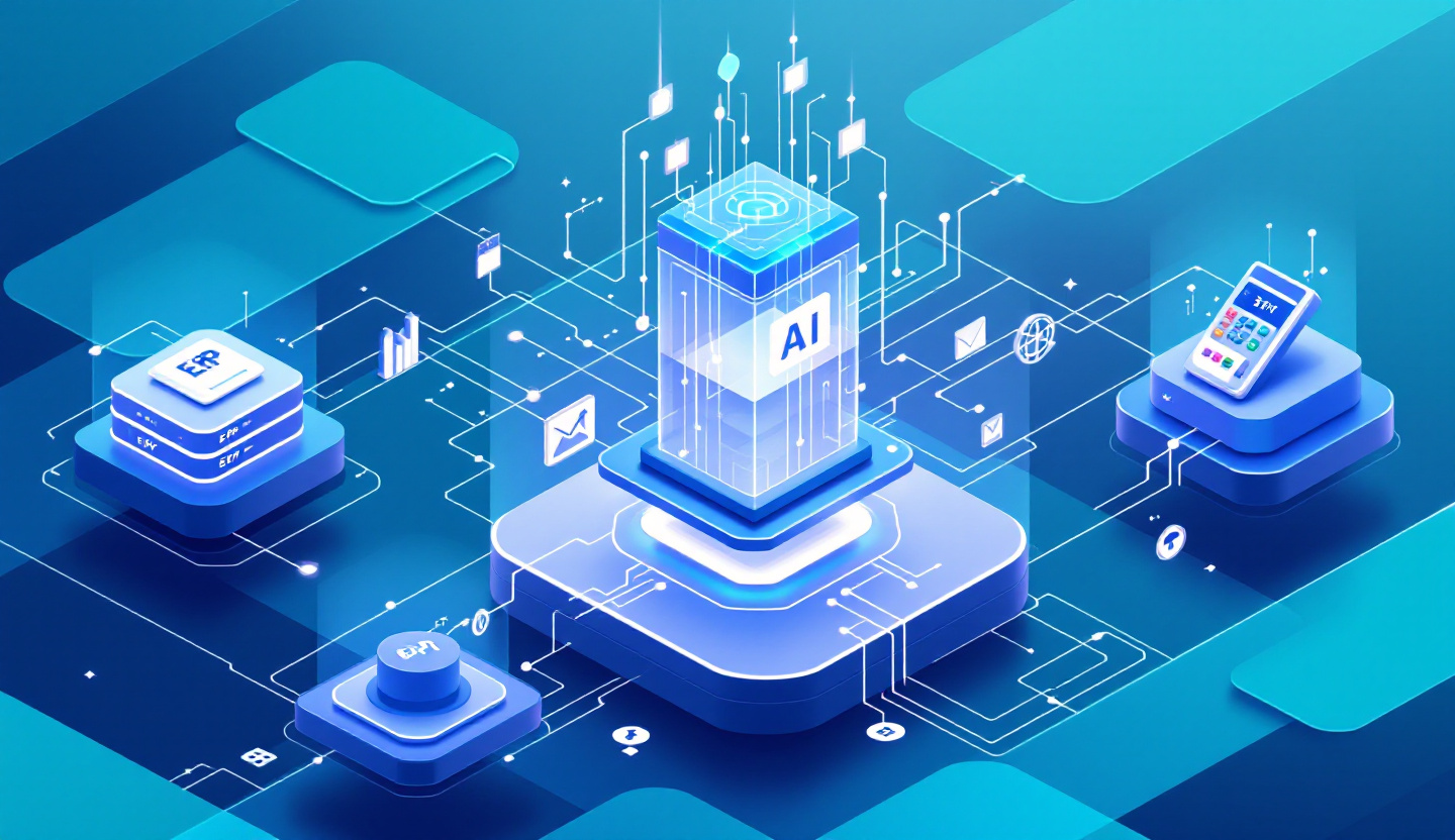 AI agent processing invoice workflow across multiple systems